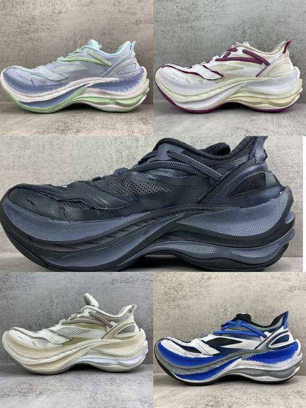 Paris Style New Jet Retro Distressed Dad Shoes for Men and Women, Height-Increasing Thick-Soled Couple Mesh Casual Sneakers