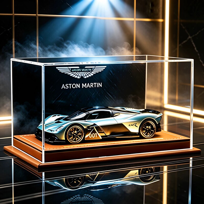 German Aston Martin Valkyrie Alloy Sports Car Model Simulation Car Toy Car Model Ornament Gift for Boys