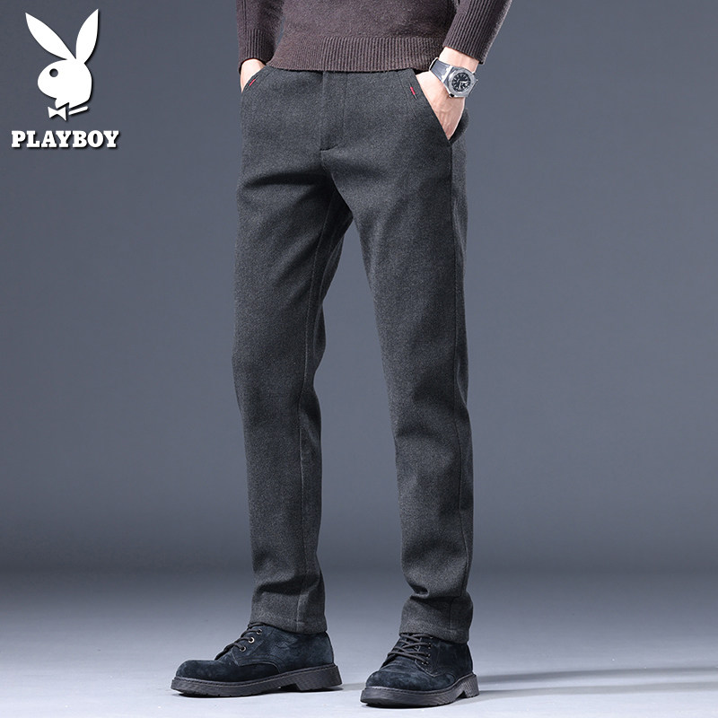 花花公子420克毛呢西裤：2025男士冬季时尚与舒适之选？