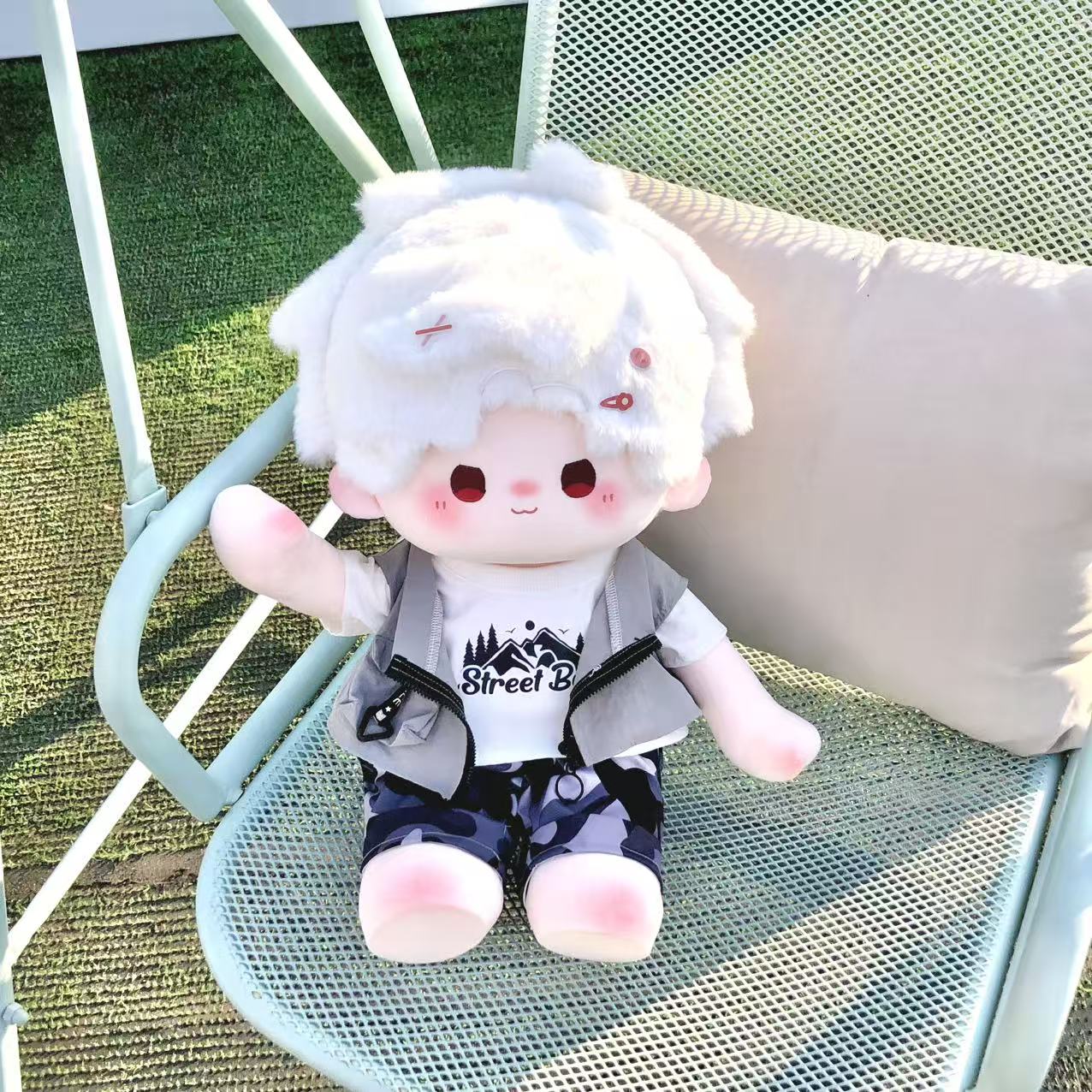 Love and Deepspace Fan-Made 19.69 in Standing Plush Dolls