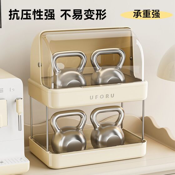 奶瓶收纳盒放婴儿宝宝餐具碗筷辅食工具收纳箱带盖沥水防尘置物架