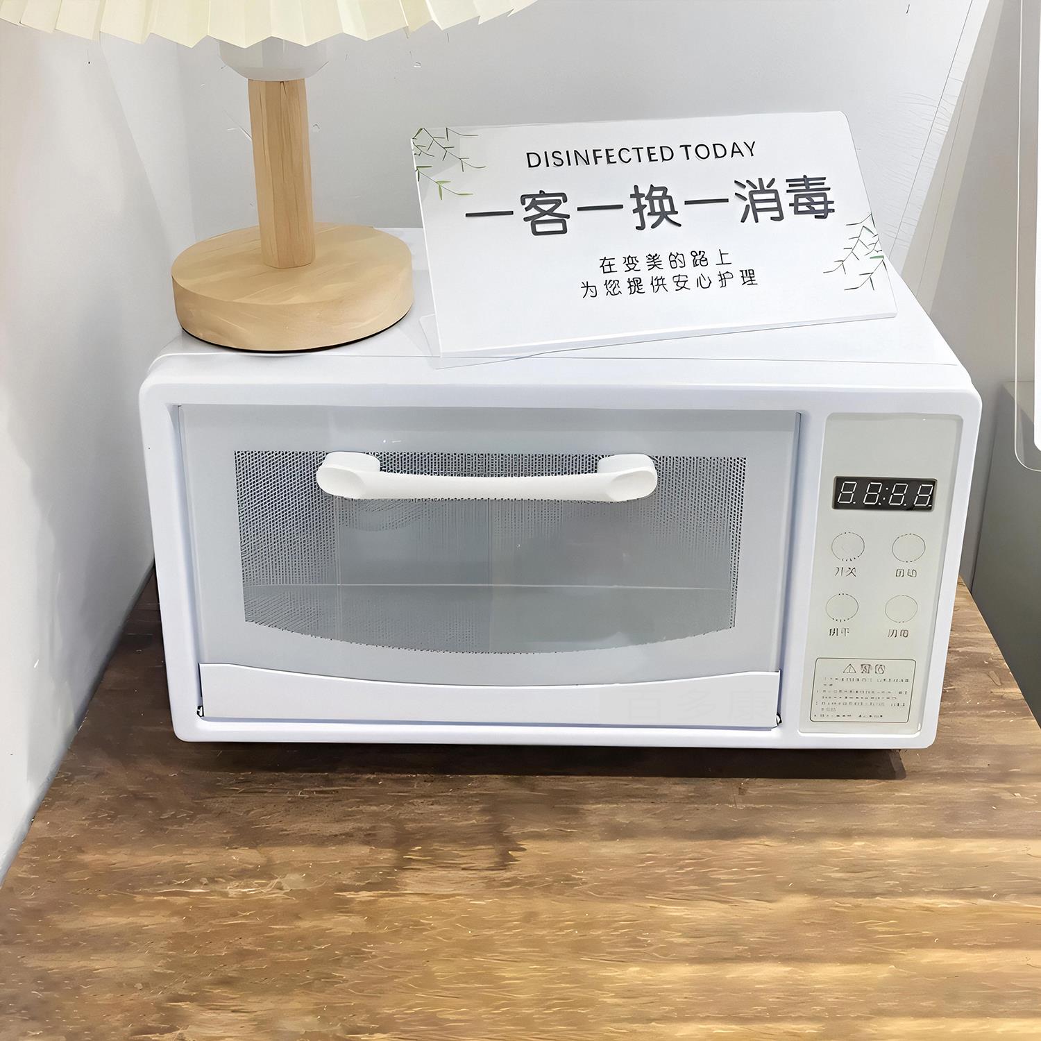 Mini ear-picking tool sterilization cabinet towel double lamp tabletop quick cutter cupping sterilization box pedicure and manicure sterilizer