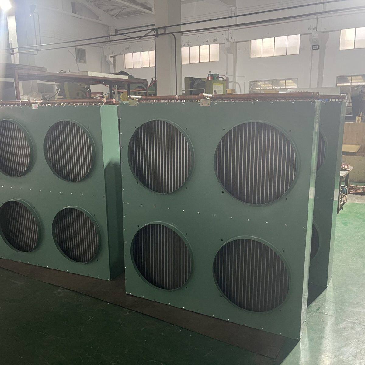 厂家定制风冷冷凝器现货FN冷库风冷翅片式大型冰柜冷凝器(图10)