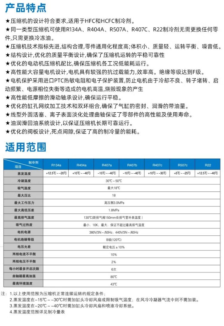 全新大明比型匹低温压缩机P半封闭压缩52设备冷冻机冷库全套设备(pic12)