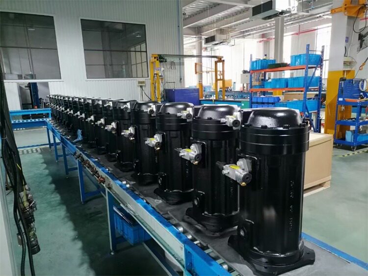 全新浙江大明制冷压缩机冷库小四缸4YD-3.2 3匹半封闭低温机比型(图14)