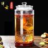Retail soaking wine glass bottle with faucet 10kg 15kg 20kg thickened soaking wine bottle medicinal wine bottle soaking wine jar