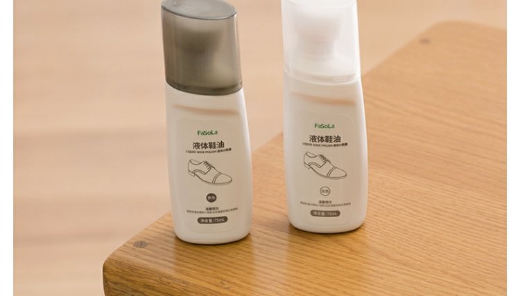 xi đánh giày loại tốt FaSoLa đánh bóng giày phổ biến giày da nhân tạo giày da chăm sóc da chất lỏng không màu giày đánh bóng lười giày đen - Nội thất / Chăm sóc da 	xi đánh áo da đen