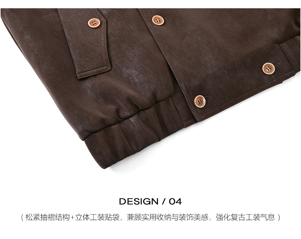 CHOR Black Double-Breasted Trench Coat