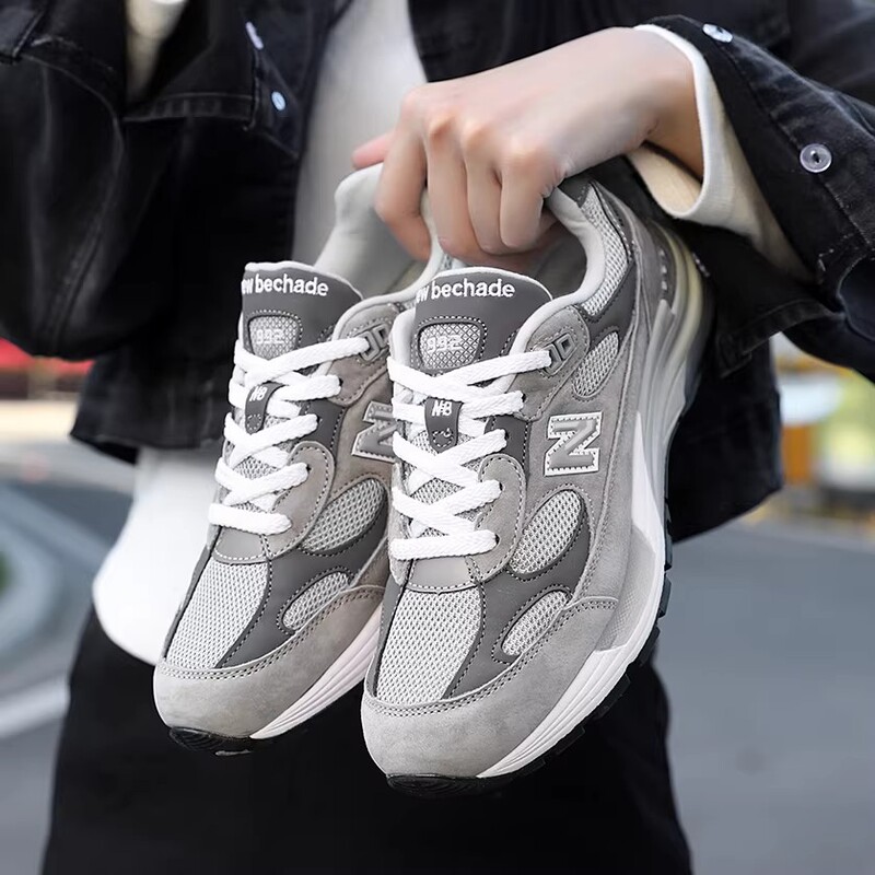 2026 Men's Shoes 992 Original Gray Height-Increasing Dad Shoes Breathable Women's Shoes Retro Casual Running Shoes Couple Shoes