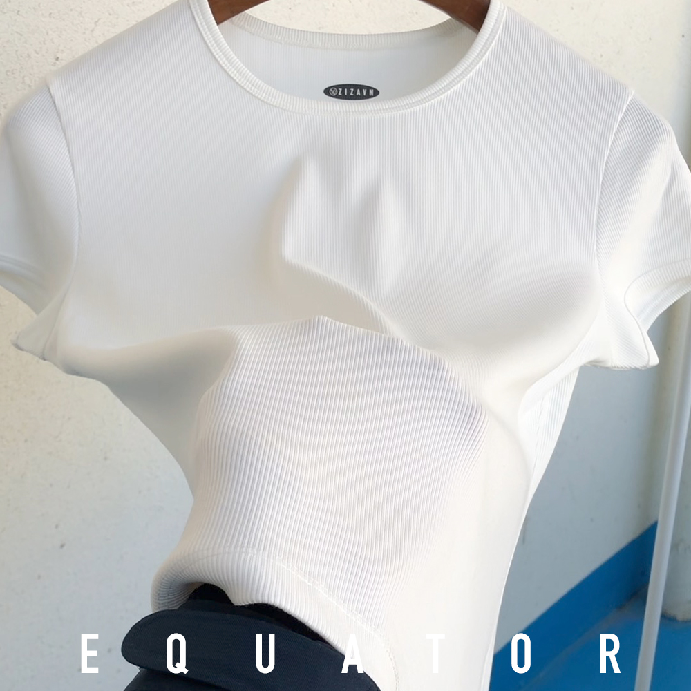 メンズ スレッド 半袖 ラウンドネック Tシャツ 純綿 吸汗性 カジュアル スリムフィット タイトボトムシャツ ランニング フィットネス 伸縮性 下着