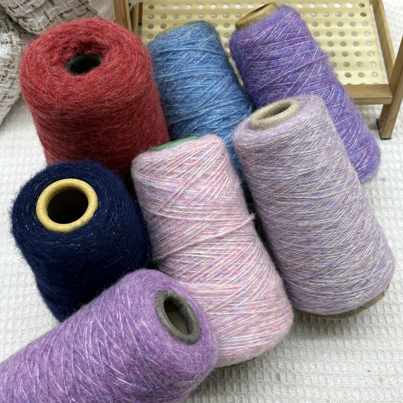 Clearance Sale/Peruvian Highland Goat Wool Brushed Yarn/80% Highland Brushed/Comfortable and Soft
