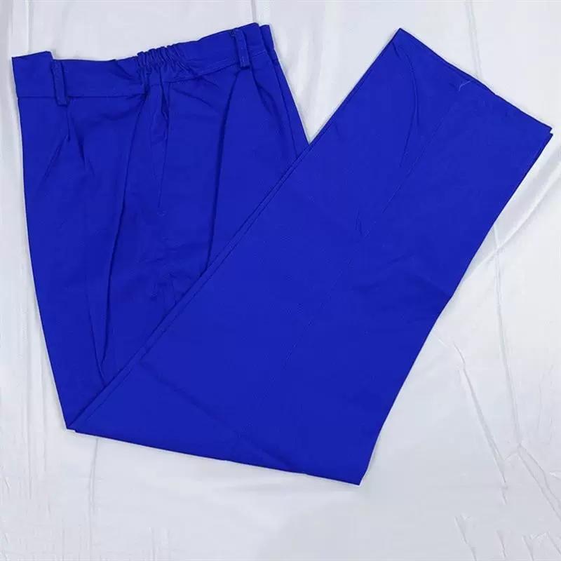Work Clothes Pants for Men and Women in Spring, Summer, Autumn and Winter Wear-Resistant Blue Work Overalls Machine Repair Clothes Workshop Construction Site Labor Insurance