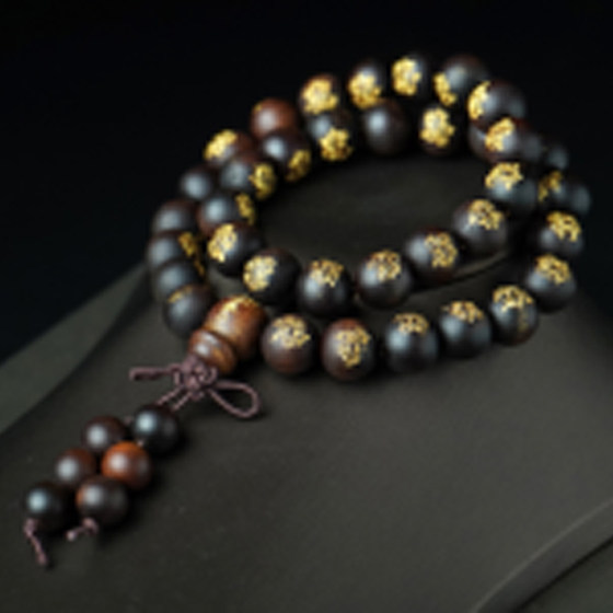 Longhushan Jade Bead String 36 잘 생긴 핸드 헬드 팔찌 다목적