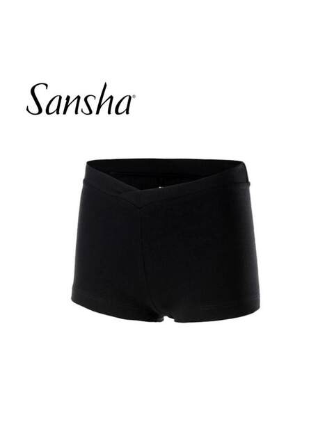 Sansha Ballet Dance Pants Adult Practice Clothes Boxer Shorts Three-Quarter Length Shorts Children's Casual Pants Lycra Cotton Women's