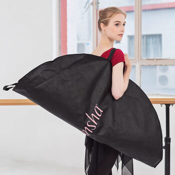 Sansha Ballet Performance Skirt Storage Bag, Gauze Skirt Non-Woven Tote Bag, Foldable Skirt Bag