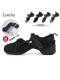 Sansha Women's Dance Shoes with Double Soles, Jazz Dance Shoes, Suede Leather Canvas Upper, Modern Dance Shoes, Fitness Shoes
