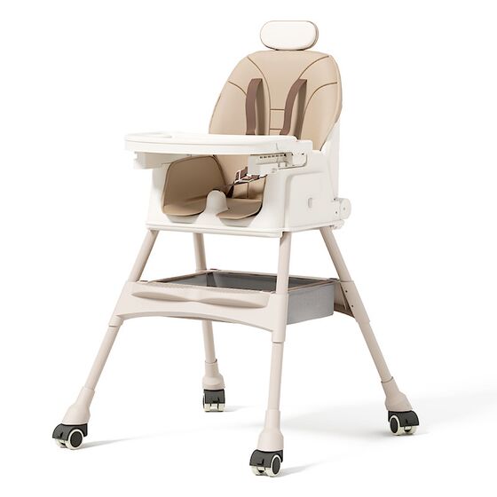 宝宝餐椅婴儿家用吃饭多功能升降可坐可躺便携式儿童餐桌椅学座椅