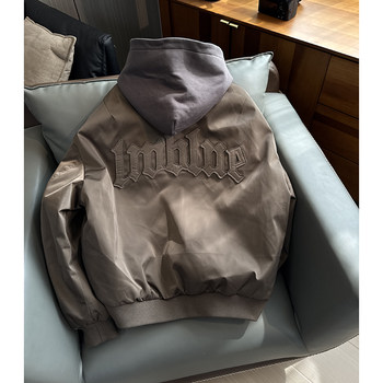 90 white duck down heavyweight flight jacket down jacket