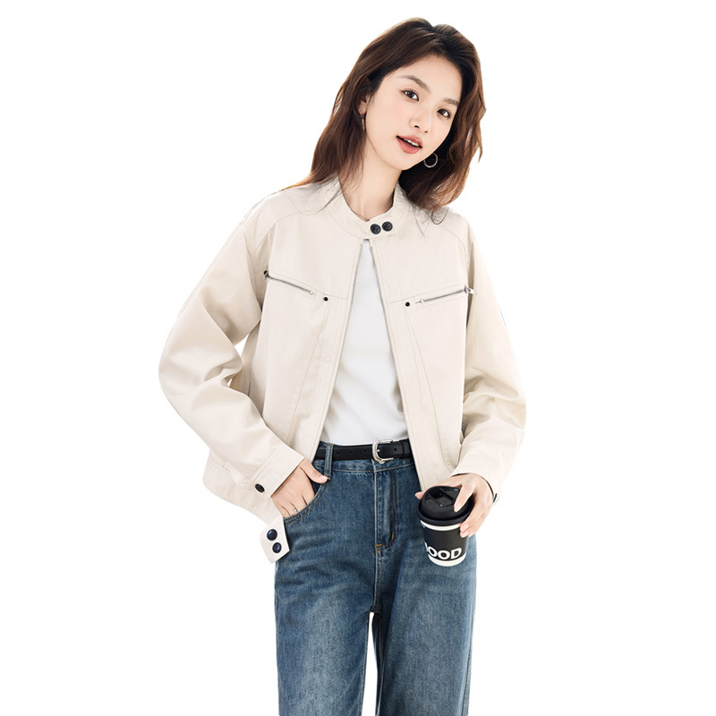 Silk Pashmina Long-Sleeve Jacket 2026 Spring New Women's Fashion Simple Loose Fit Slimming Casual Jacket Top