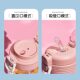 German High Borosilicate Glass Cup for Women, High Appearance Value, 2025 New Model with Straw Lid, Double Drinking Cup, High Temperature Resistant, Anti-Fall, Transparent