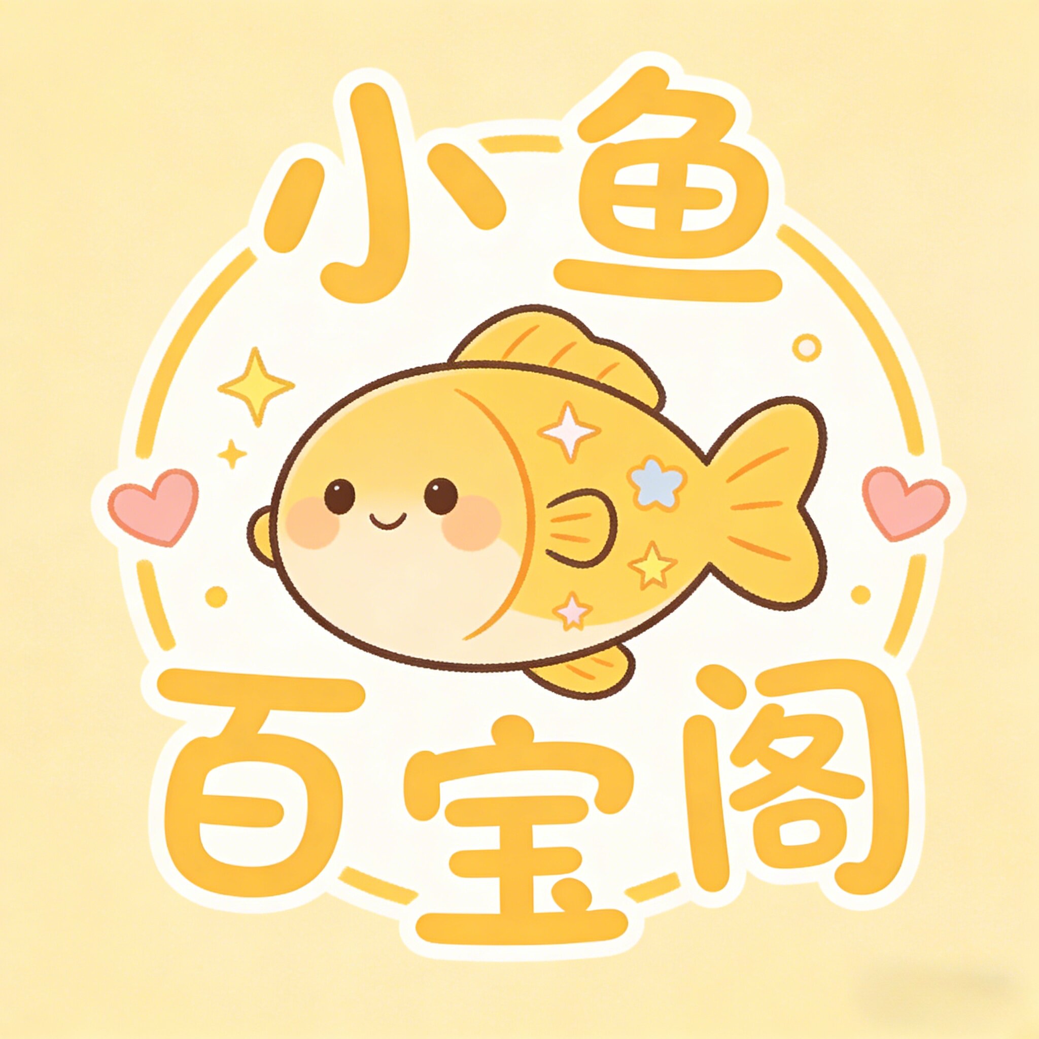 小鱼百宝阁的LOGO