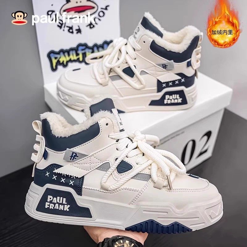 Paul Frank 大嘴猴 25年冬季新款 加绒加厚情侣雪地靴 双重优惠折后￥59包邮 多款可选