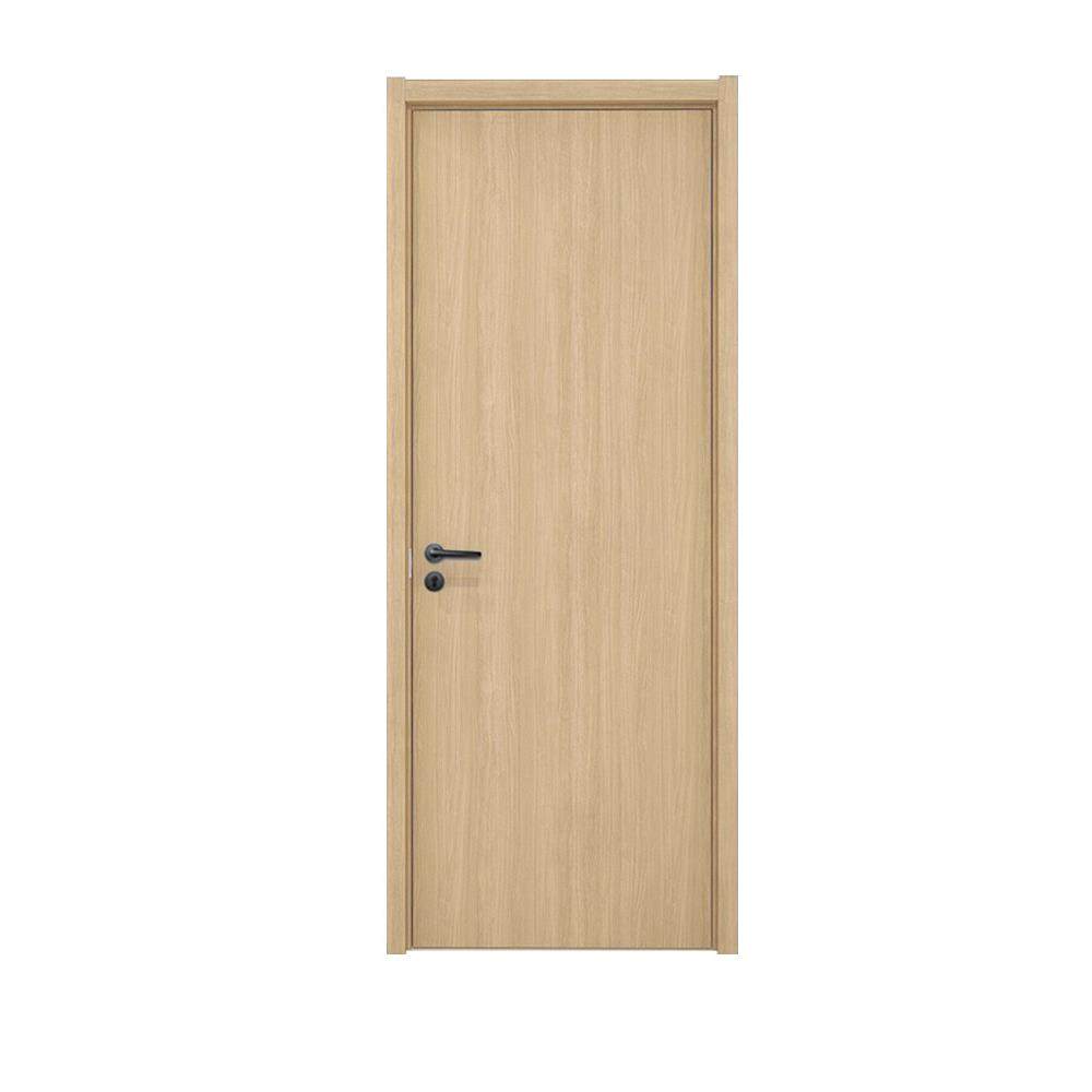 [Free Shipping in Hong Kong] Solid Wood Door Bedroom Door Set Interior Home Use Paint-Free Door Lacquered Door Carbon Crystal Solid Wood Door