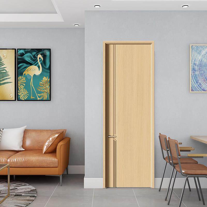 [Free Shipping from Hong Kong] In-Stock Wooden Doors, Bedroom Doors, Custom-Made for Home Use, Indoor Room Eco-Friendly Doors, Solid Wood Paint-Free Doors