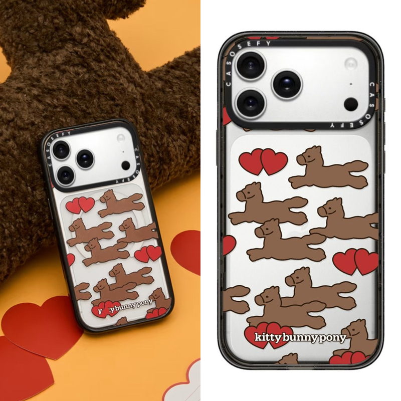Casosefy New Year Kittybunnypony Celebrates the Year of the Horse Phone Case Suitable for Iphone17Promax Apple 16Pro Bunny 15Plus Kitten Air Anti-Drop 13 Protective Case 14 Case
