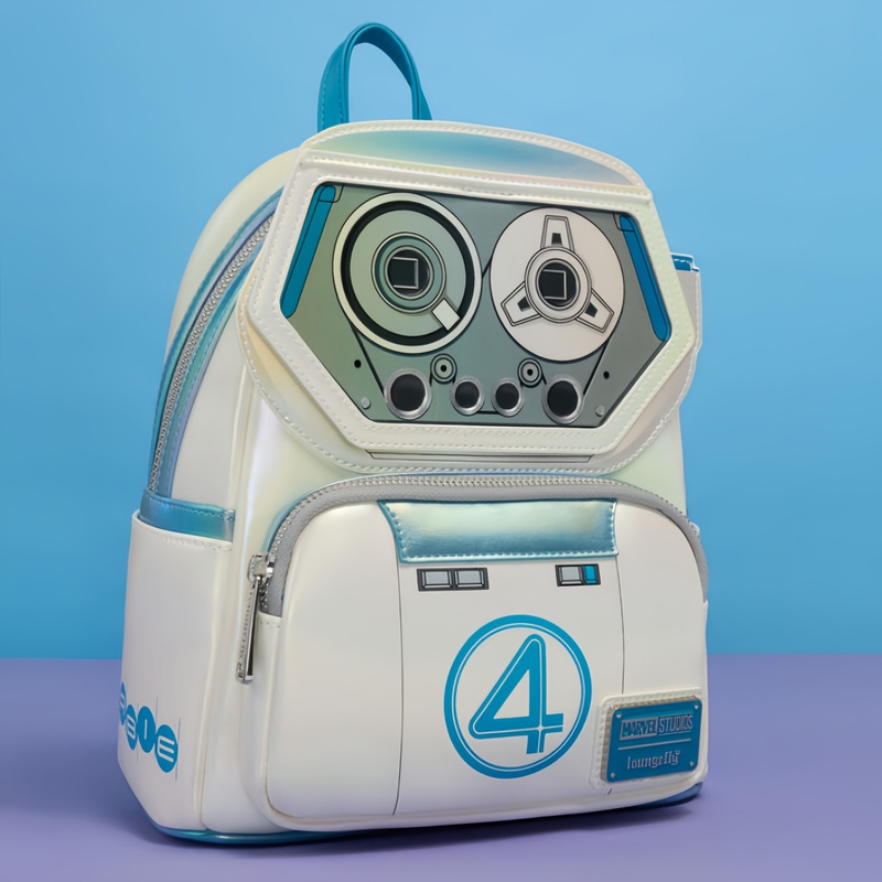 Lf X Marvel Co-Branded Fantastic Four Robot Backpack Men's and Women's School Bag Mini Backpack 26 Spring and Summer Lf X Marvel Co-Branded Fantastic Four Robot Backpack Men's and Women's School Bag Mini Backpack 26 Spring and Summer