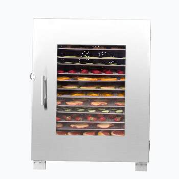 Household food dryer pet snacks fruit food dehydrator stainless steel 16-layer dried fruit machine healthy snacks
