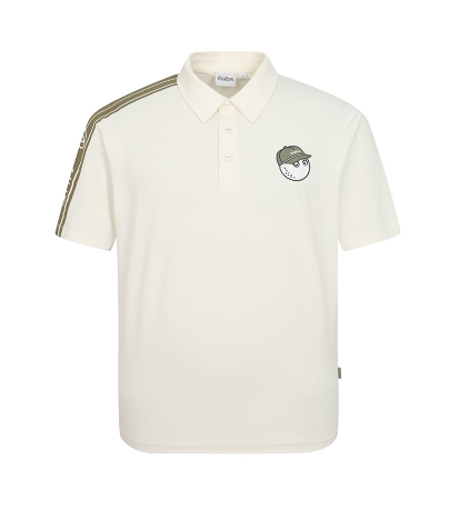 Korean Malbon Golf Clothing Men's 26Th Early Spring New Outdoor Lapel Short-Sleeved Polo Shirt