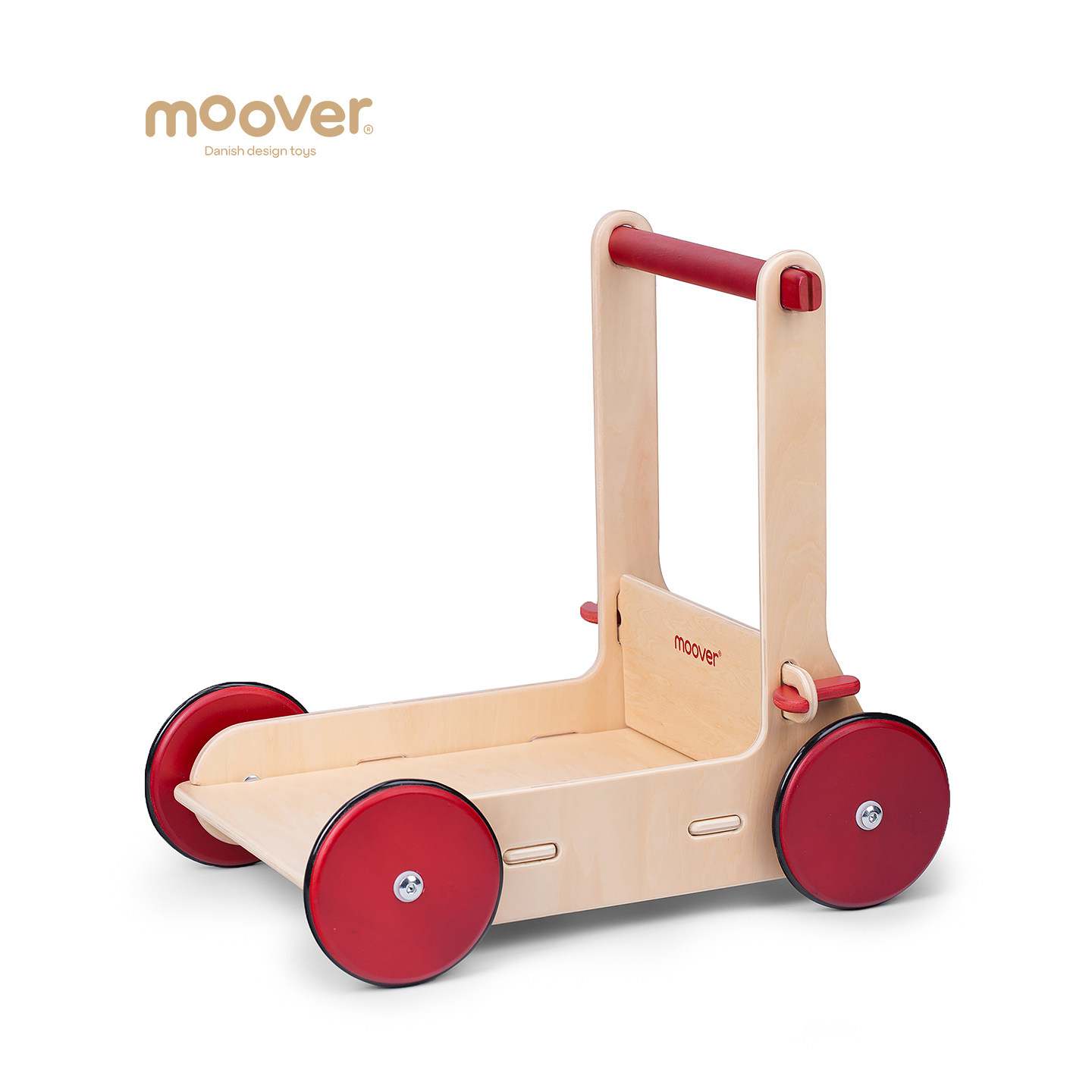 moover baby walker игрушка для малышей с регулируемой скоростью деревянная ручная машинка-толкатель, обучающая игрушка для годовалых детей