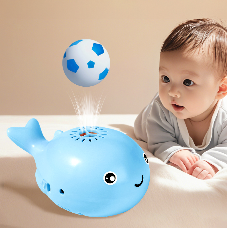 Китовый подвесной мяч для тренировки головы ребенка 0-6 месяцев, артефакт для тренировки хватки ребенка 1 года, развивающая игрушка для раннего образования