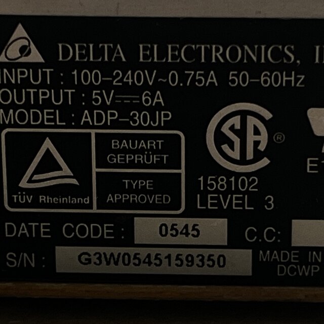 Original Huawei S1024 switch 24-port Gigabit S1024 switching power supply ADP-30JP power board 5V6A