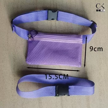 Children's hollow breathable learning machine crossbody waist bag for students