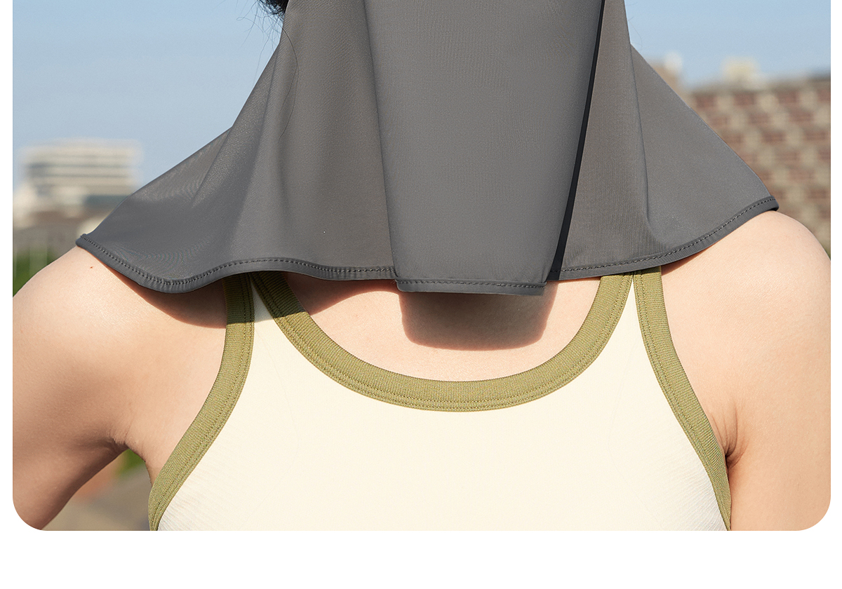 361 Sunscreen mask female summer sunshade ultraviolet-proof Neck protection Neck cover Eye protection Riding drive a car Ice silk Mask