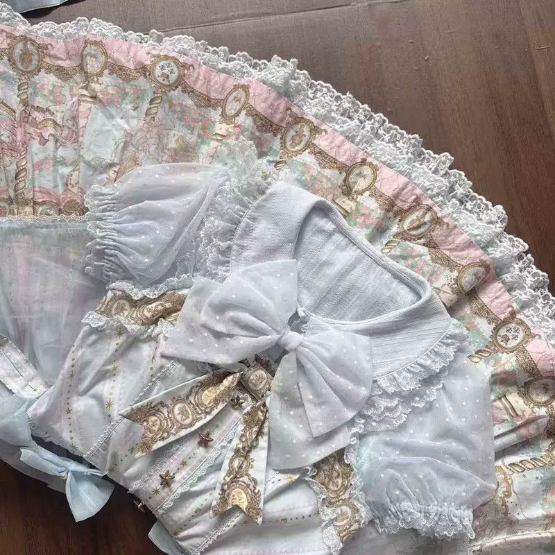 Летняя универсальная кукла, воротник-уcollar, стиль Лолита