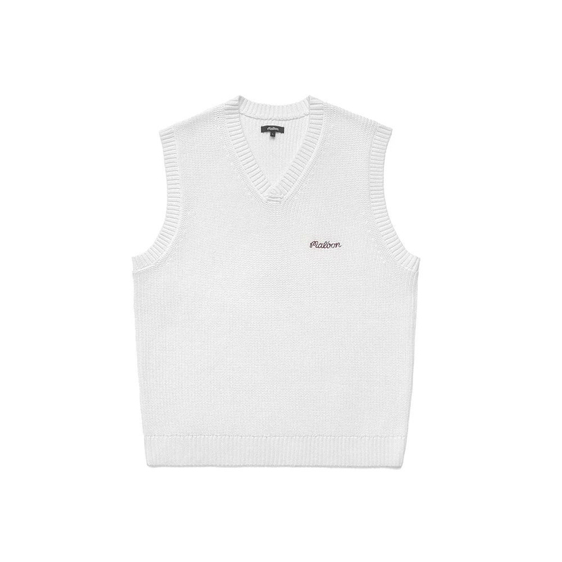 New Korean Golf Four-Season Loose-Fitting Sleeveless Vest for Men and Women, Knitted Sweater Vest
