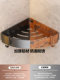 Bathroom Corner Shower Gel Storage Rack, Wall-Mounted Corner Shelf for Toilet, Washroom, and Bathroom