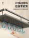 Bathroom Shelf for Shower Gel, Shampoo, Wall-Mounted Storage Rack for Restroom, Toilet, Balcony