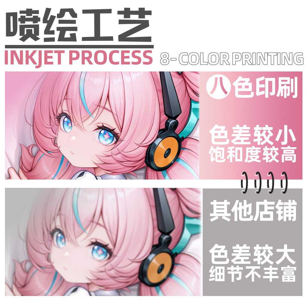 Zenless Zone Zero Aria Dakimakura Pillowcase