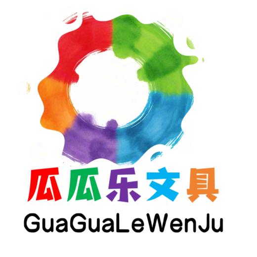 瓜瓜乐文具精品店的LOGO
