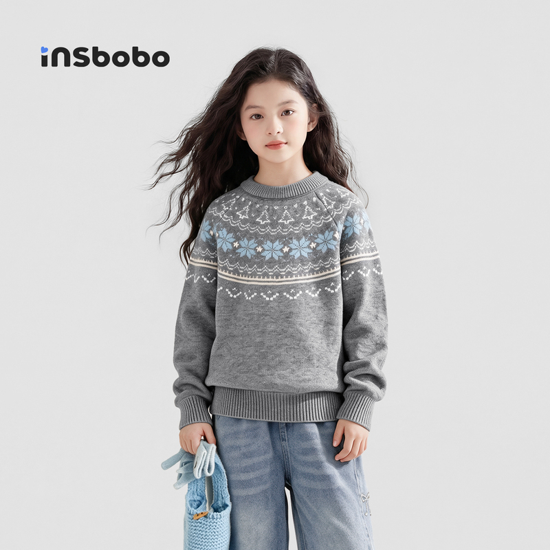 Insbobo Kidsren's Clothing Girls' Sweaters 2026 Autum New Kidsren's Knitwear Tops Girls' Clothes Sweaters Insbobo Kidsren's Clothing Girls' Sweaters 2026 Autum New Kidsren's Knitwear Tops Girls' Clothes Sweaters