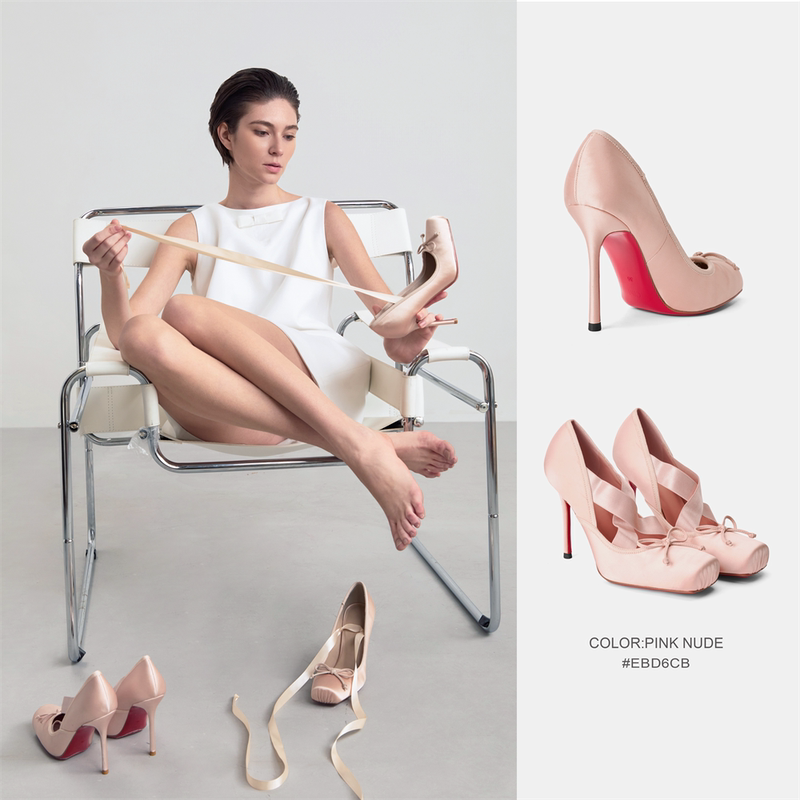 [Graduation Gift] Cihi Red Sole Ballet Shoes 2026 Summer New Style Stiletto Heels, Perfect High Heels to Match with Skirts