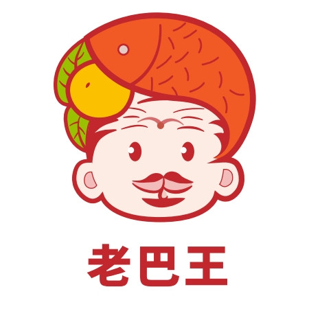 老巴王食品旗舰店的LOGO