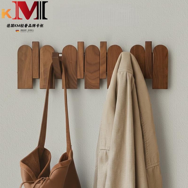 German Km Vintage-Style Piano Coat Rack Wall-Mounted Creative Entryway Coat Hook High-End Coat Rack German Km Vintage-Style Piano Coat Rack Wall-Mounted Creative Entryway Coat Hook High-End Coat Rack