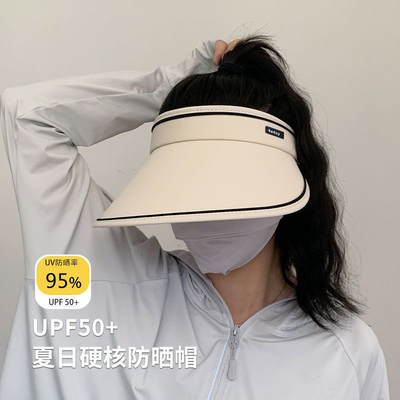 UPF50+大檐防晒帽可折叠遮脸