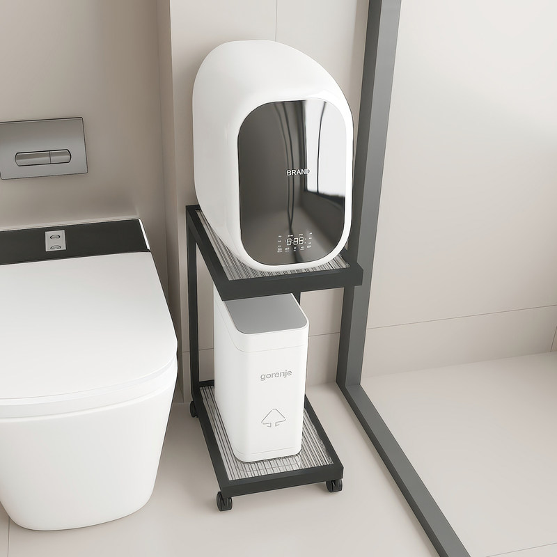 Suitable for Juefei Mini Underwear Washing Machine Storage Rack, Bathroom Toilet Gap Storage Rack Next to the Toilet Suitable for Juefei Mini Underwear Washing Machine Storage Rack, Bathroom Toilet Gap Storage Rack Next to the Toilet