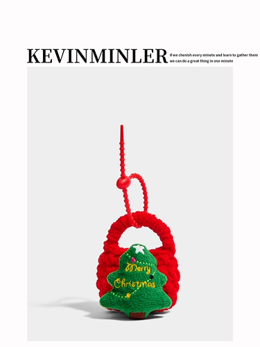 Оригинальная милая трикотажная подвеска, кошелек, наушники, сумка для техники, подарок на день рождения